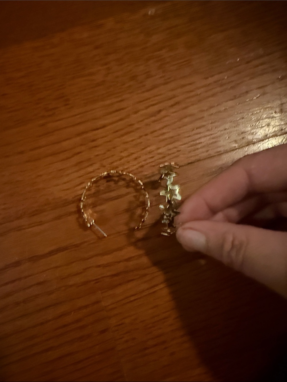 Gold Star Hoop Earrings - Women Jewelry